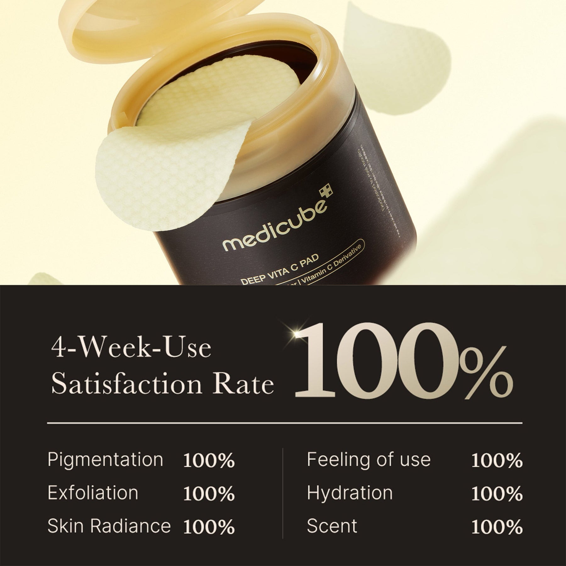 MEDICUBE Toner Pads de Vitamina C Deep