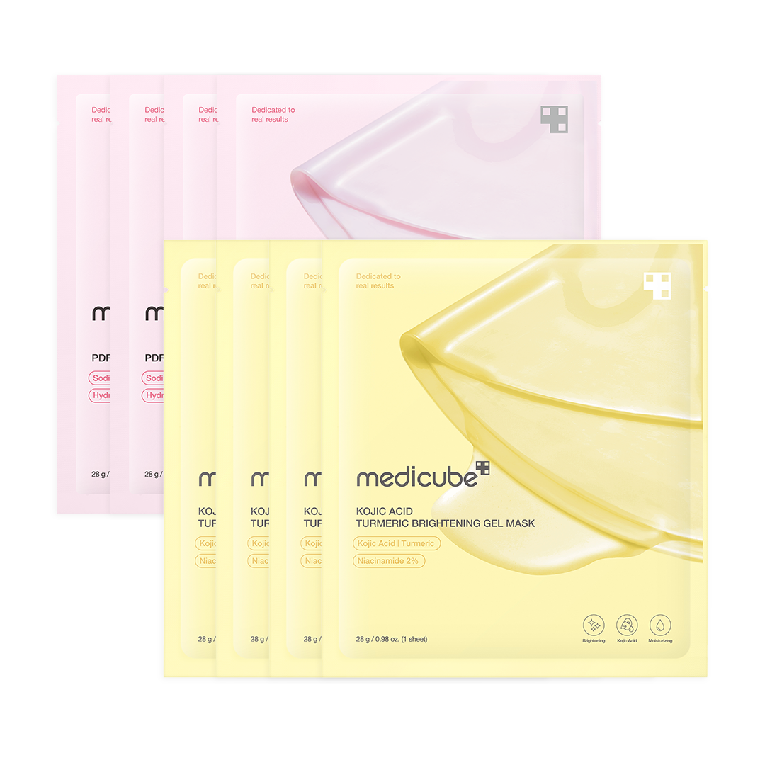 MEDICUBE Máscara em Gel Gold Jelly de Ácido Kójico e Cúrcuma
