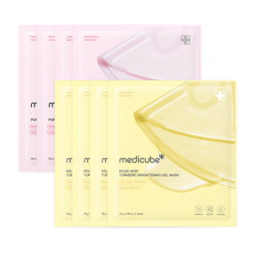 MEDICUBE Máscara em Gel Gold Jelly de Ácido Kójico e Cúrcuma
