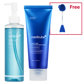 MEDICUBE Óleo de Limpeza Facial Zero Poros Anticravos