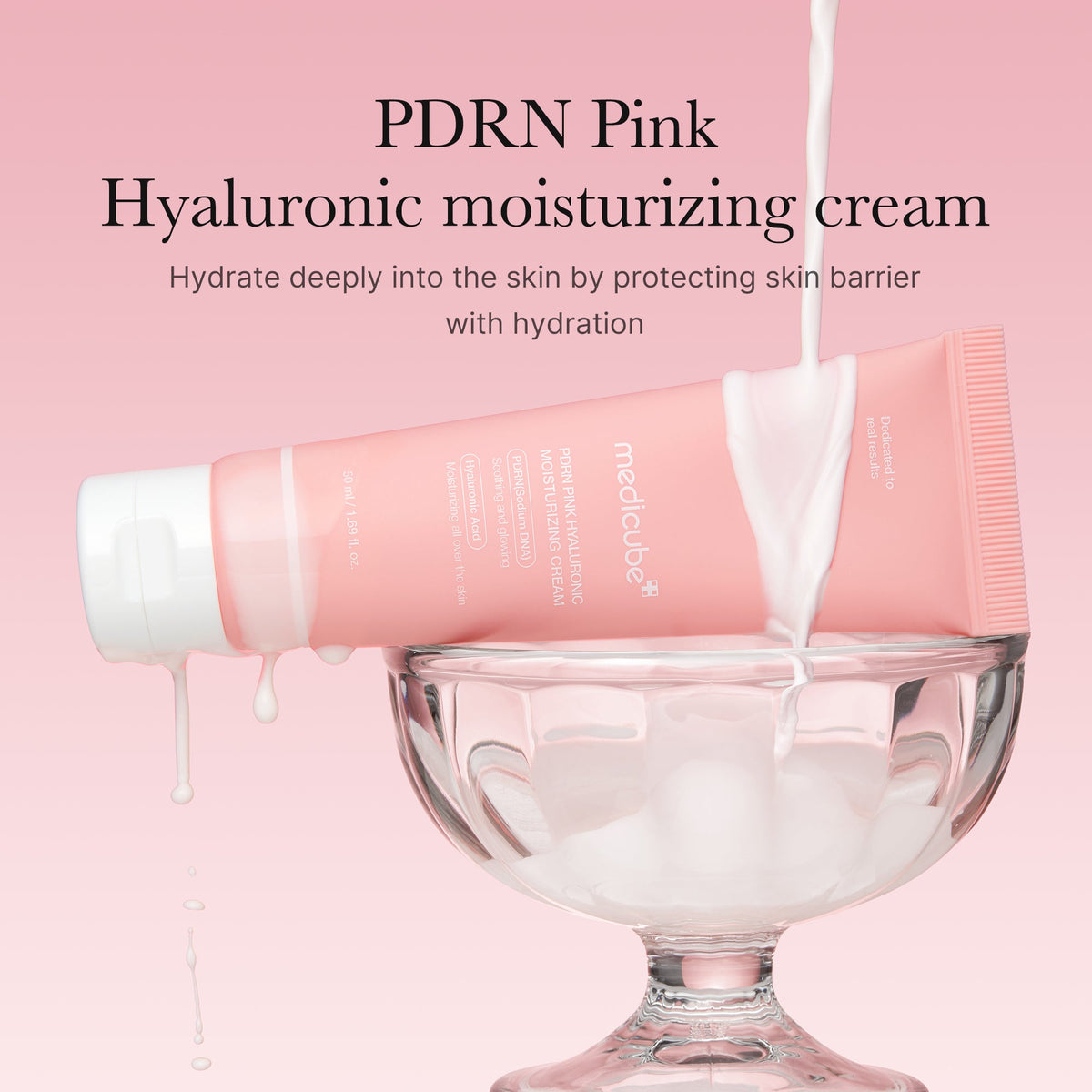 MEDICUBE Creme de Peptídeo PDRN Pink