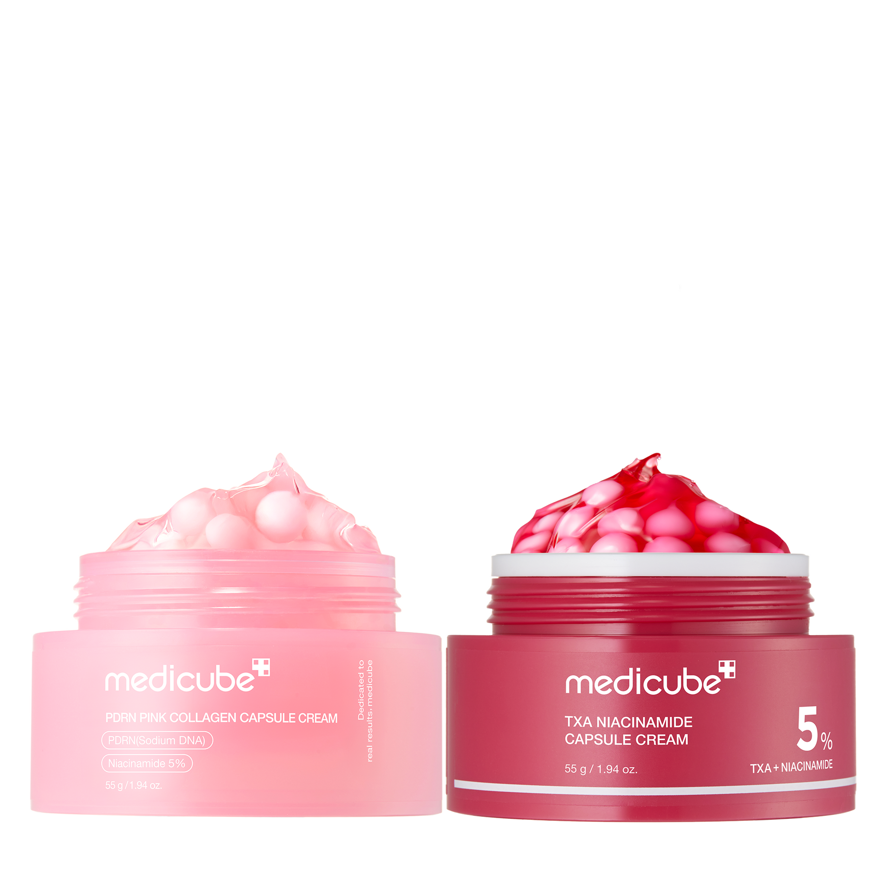 MEDICUBE Creme de Niacinamida e TXA em Cápsulas