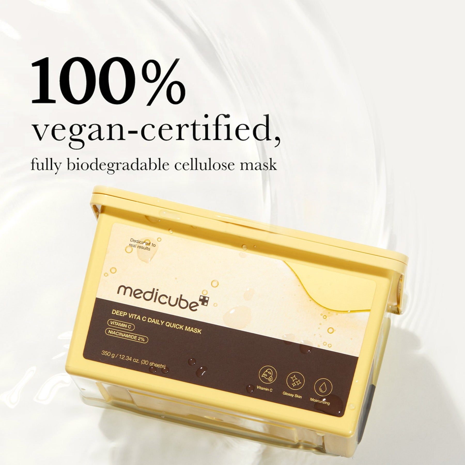 MEDICUBE Máscaras Expressas Diárias de Vitamina C Deep